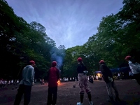 キャンプファイヤー場