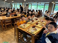 食が進む朝食